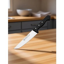 Akyüz Home Sürmene Sürbisa 61012 Kasap Bıçağı 27 cm Et Kesim Kemik Kaburga Sıyırma Doğrama Mutfak Ekmek Sebze Bıçağı