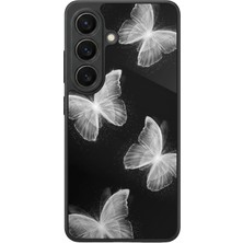 Samsung Galaxy S26 Uyumlu Kelebek Tasarımlı Glossy Premium Kılıf