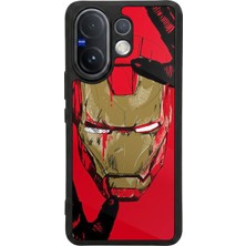 Vivo V60 Uyumlu  Iron Man ( Demir Adam ) Tasarımlı Glossy Premium Kılıf