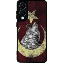 Samsung Galaxy S25 Edge Uyumlu Bozkurt Tasarımlı Glossy Premium Kılıf