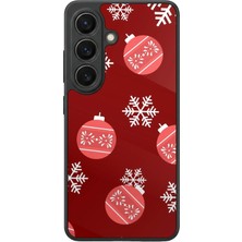 Samsung Galaxy S26 Uyumlu Yilbasi Christmas Tasarımlı Glossy Premium Kılıf