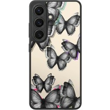 Samsung Galaxy S26 Uyumlu Kelebek Tasarımlı Glossy Premium Kılıf