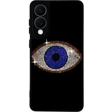 Samsung Galaxy S25 Edge Uyumlu Nazar Tasarımlı Glossy Premium Kılıf