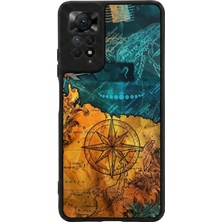 Xiaomi Redmi Note 11 Pro / 12 Pro Uyumlu Pusula Tasarımlı Glossy Premium Kılıf
