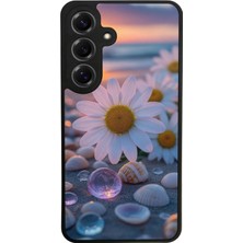 Samsung Galaxy S25 Uyumlu Cicek Tasarımlı Glossy Premium Kılıf