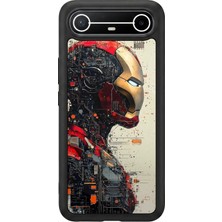 Tecno Spark Slim 5g Uyumlu  Iron Man ( Demir Adam ) Tasarımlı Glossy Premium Kılıf