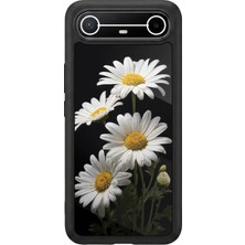 Tecno Spark Slim 5g Uyumlu Papatya Tasarımlı Glossy Premium Kılıf