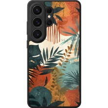 Samsung Galaxy S26 Ultra Uyumlu Botanik Tasarımlı Glossy Premium Kılıf