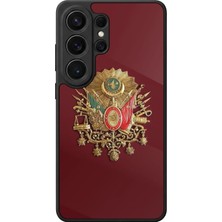 Samsung Galaxy S26 Ultra Uyumlu Osmanli Tugrasi Tasarımlı Glossy Premium Kılıf