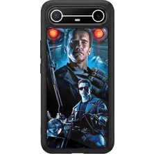 Tecno Spark Slim 5g Uyumlu Terminator Tasarımlı Glossy Premium Kılıf