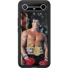 Tecno Spark Slim 5g Uyumlu Rocky Tasarımlı Glossy Premium Kılıf