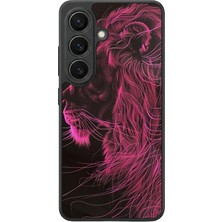 Samsung Galaxy S26 Uyumlu Aslan Tasarımlı Glossy Premium Kılıf