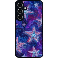 Samsung Galaxy S24FE Uyumlu Retro Yildizlar Tasarımlı Glossy Premium Kılıf