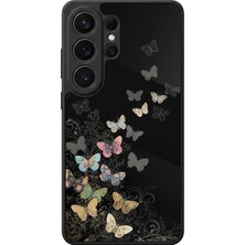 Samsung Galaxy S26 Ultra Uyumlu Kelebek Tasarımlı Glossy Premium Kılıf