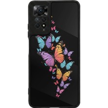 Xiaomi Redmi Note 11 Pro / 12 Pro Uyumlu Kelebek Tasarımlı Glossy Premium Kılıf
