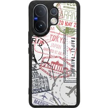 Vivo V60 Uyumlu Poster Tasarımlı Glossy Premium Kılıf