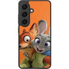 Samsung Galaxy S26 Uyumlu Zootropolis Tasarımlı Glossy Premium Kılıf