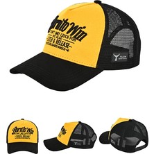 Fujin Btw Trucker Şapka Black Yellow