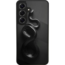 Samsung Galaxy S25 Uyumlu Yılan Tasarımlı Glossy Premium Kılıf