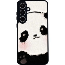 Samsung Galaxy S24FE Uyumlu Panda Tasarımlı Glossy Premium Kılıf