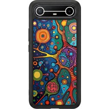 Tecno Spark Slim 5g Uyumlu Abstract Tasarımlı Glossy Premium Kılıf