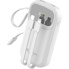 Genax iPhone 15 / 14 Pro / 13 Pro Uyumlu 13.000 Mah Hızlı Şarj Powerbank