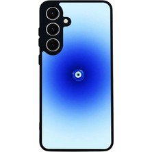 Samsung Galaxy S24FE Uyumlu Nazar Tasarımlı Glossy Premium Kılıf