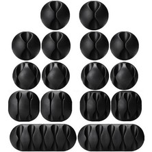 Marsilyan Yapışkanlı Kablo Sabitleyici Düzenleyici 16 Lı Paket