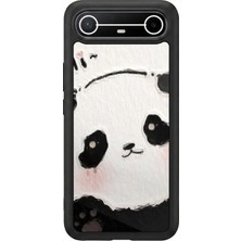 Tecno Spark Slim 5g Uyumlu Panda Tasarımlı Glossy Premium Kılıf