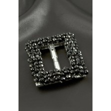 MidasTech Dikdörtgen Taşlı Kemer Tokası 1 Adet Nemere