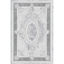 Pırlanta Halı Pera Gri Kadifemsi Yüzey Polyester Halı 27145A Gri