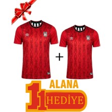 Beşiktaş Orijinal 25/26 Kırmızı Forma 1 Alana 1 Hediye