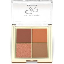 SHC4200 Quattro Eyeshadow Palette - 05 Red Brick - Dörtlü Far Paleti