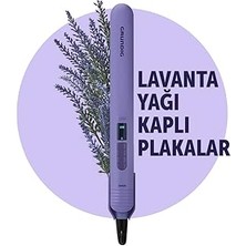 SHC4200 Hs 7032 Botanika Lavanta Yağı Kaplı Plakalı Iyonik Saç Düzleştirici