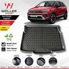 Rizline Opel Crossland x 2017-2020 Üst Bagaj Uyumlu 3D Bagaj Havuzu