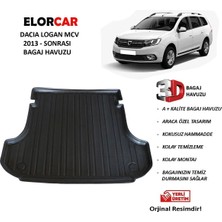 Rizline Dacia Logan Mcv 2013+ Uyumlu 3D Bagaj Havuzu