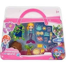 SHC4200 Nala’nın Su Altı Dünyası Oyun Seti - Sarı Saçlı Kız ve Çiçekli Ayna