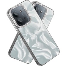 Nezih Case Redmi 15C Uyumlu Airbagli Parlak Taşlı Şık Tasarımlı Kapak Kılıf