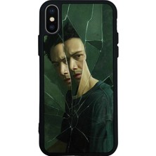 iPhone Xs Max Uyumlu Matriiphone Xs Max Tasarımlı Glossy Premium Kılıf