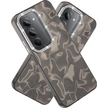 Nezih Case Redmi 15 4g Uyumlu Airbagli Parlak Taşlı Şık Tasarımlı Kapak Kılıf