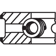 Mahle Segman 83,00 mm Touareg/q7/casa/casb 3.0 Tdı