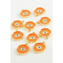 MidasTech Göz Tek Kulp Mineli Bileklik ve Kolye Ucu Aparatı 1 Adet Nemere