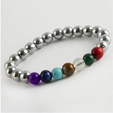 MidasTech 7'li Doğaltaş Çakra Bileklik Nemere