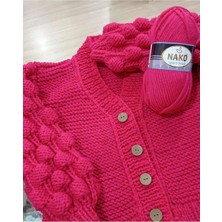 Aesco 1 Adet Sport Wool Atkı Bere Ceket Yelek Örgü Ipi Yünü No: 2807 Bonsai Çiçeği