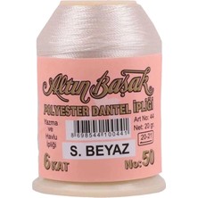 Aesco Altınbaşak Oya ve Dantel Ipi 20 gr - Royaleks - No: Ş.beyaz