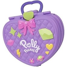 SHC4200 Polly Pocket Bebekler ve Sırt Çantası Şeklinde Oyun Seti Lunapark Temasına Mini Golf Sahası,