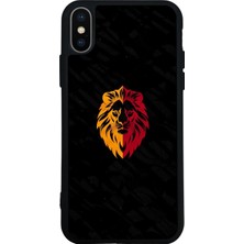 iPhone Xs Max Uyumlu Aslan Tasarımlı Glossy Premium Kılıf