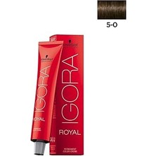 SHC4200 Schwarzkopf Igora Royal Saç Boyası 60ML-NO - 5.0 Açık Kahve