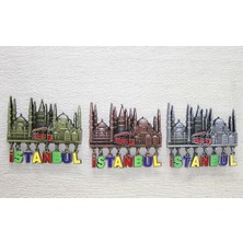 Marsilyan Sarkaçlı Istanbul Temalı Magnet - Model 3