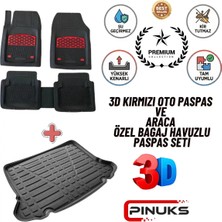 Rizline Dacia Lodgy 2012+ Uyumlu 3D Bagaj Havuzu